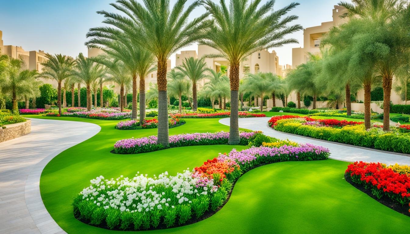 تنسيق احدث حدائق جده