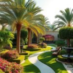 تنسيق حدائق النسيم بجدة