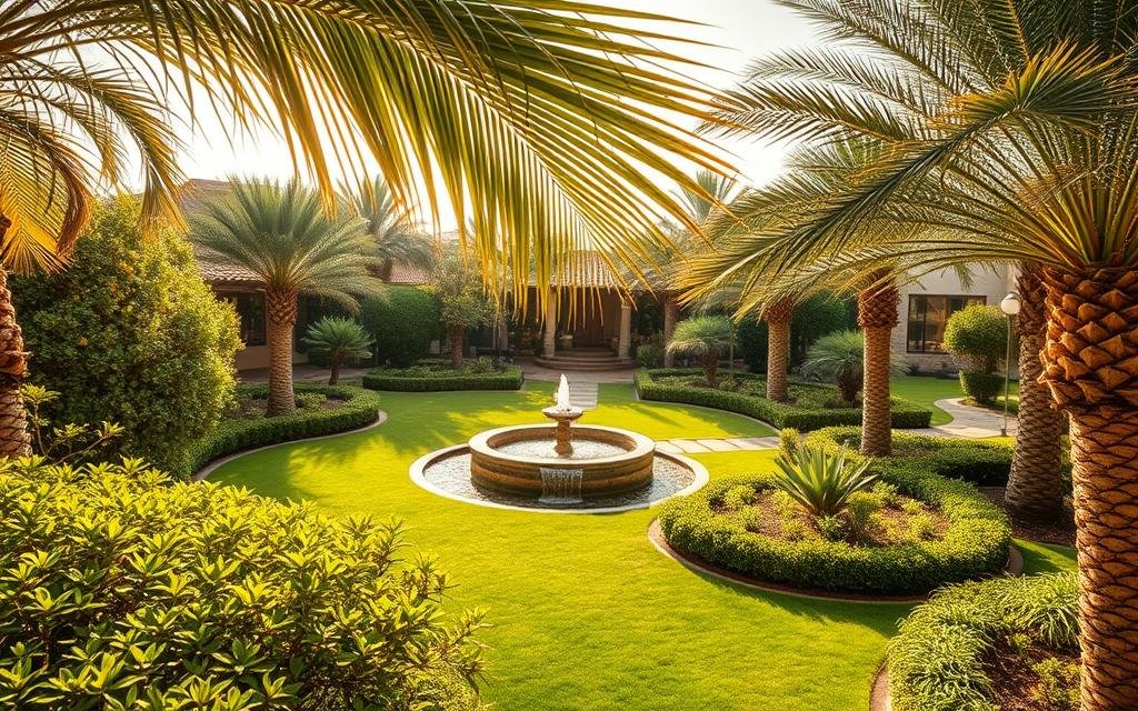 تصميم حدائق في جدة