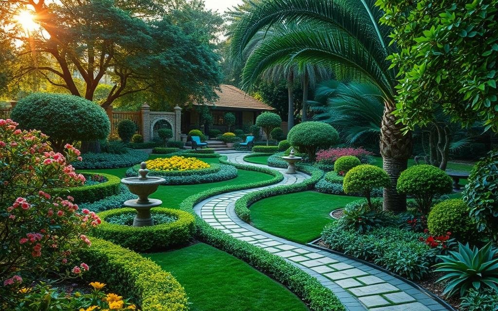 تنسيق حدائق منزلية بجدة